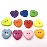Цветная смола Candy Color Peach Heart Cartoond Made Diy кнопки, детская одежда для пряжки рубашка