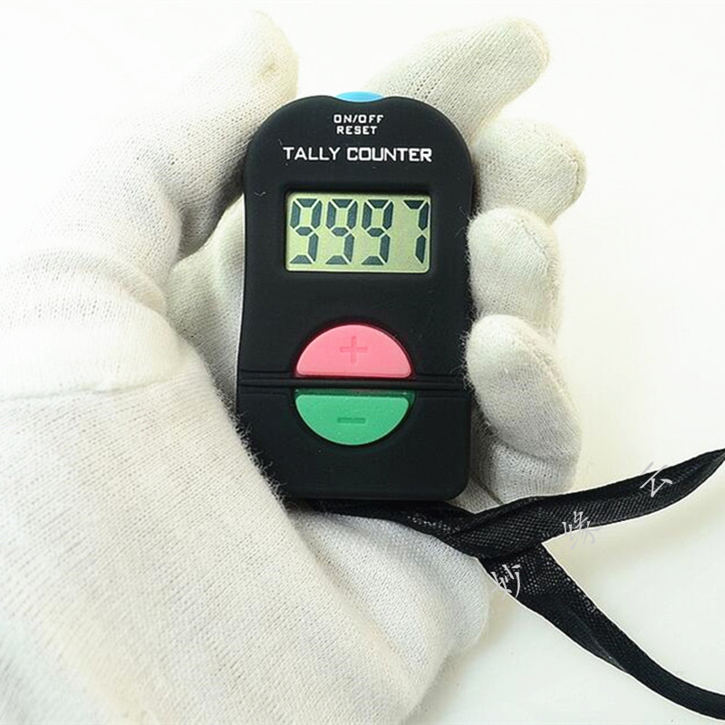 With sound big-screen add-down to counter LED electronic number of expators passenger car traffic scooters count the number of people