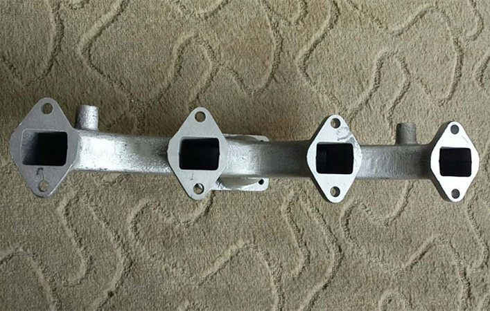 Weifang diesel engine parts K4100D zh4102 engine exhaust elbow original engine exhaust branch pipe