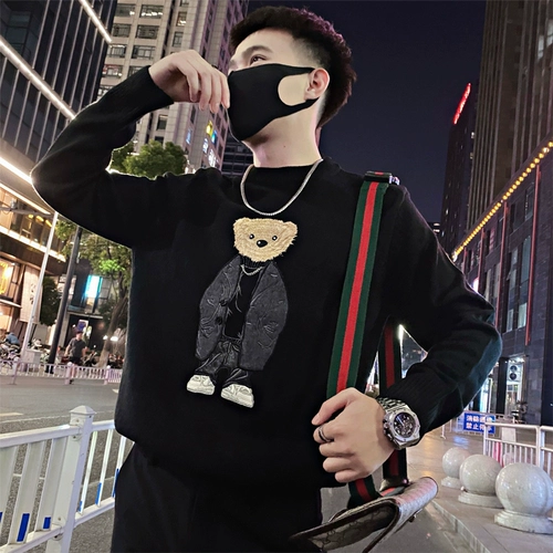 Мужской демисезонный свитер, трикотажная парная одежда для влюбленных, изысканный стиль