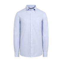 (spring new product) SUITSUPLY-light blue Egyptian cotton button collar special for mens shirts