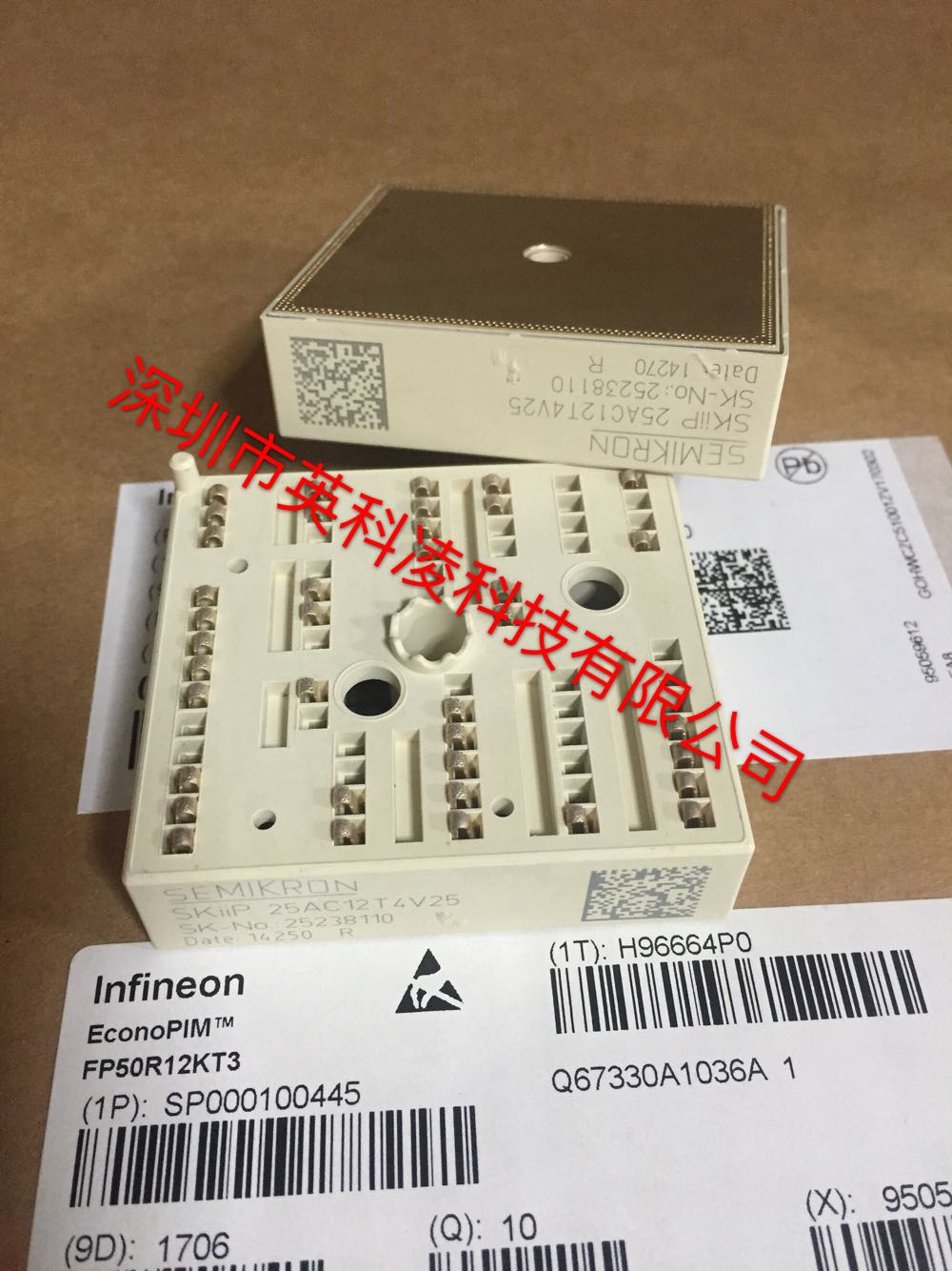 SKIIP25AC12T4V25 Power Module Semiconductor Control Rectifier Module High Price Recycling