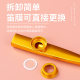 Metal kazoo kazoo guitar ukulele companion card group flute niche instrument ງ່າຍດາຍແລະງ່າຍທີ່ຈະຮຽນຮູ້