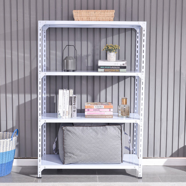 Angle steel shelf storage rack floor-standing multi-layer display rack house warehouse balcony balcony supermarket iron rack storage rack ງ່າຍດາຍ