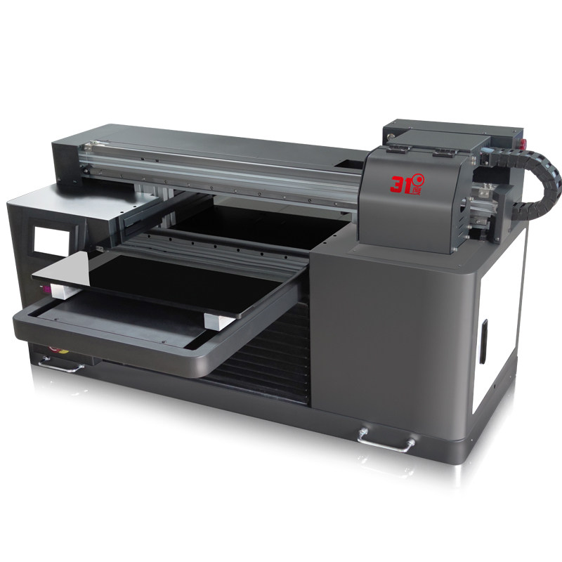 31-Degree Small Uv Flatbed Printer Large-Scale Color Inkjet Printer Printing Machine Crystal Label Metal Printing