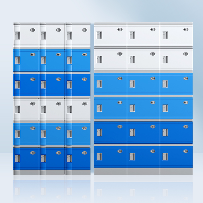 ABS Plastic Color Locker Toilet Employee Bathroom Bathroom Gymnasium Yoga Waterproof Locker