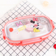 cà mên điện KT304 thép không gỉ cách nhiệt hộp ăn trưa phim hoạt hình dễ thương căng tin hộp ăn trưa trẻ em ngăn xách tay hộp ăn trưa - Hộp cơm điện sưởi ấm nồi hâm cơm văn phòng