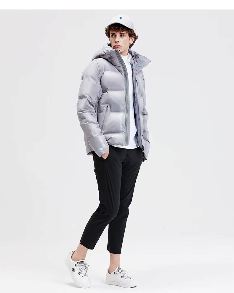 DESCENTE Disante ALLTERRAIN Áo khoác nam chồn xuống D8411ADJ33 - Thể thao xuống áo khoác áo phao mũ lông nam