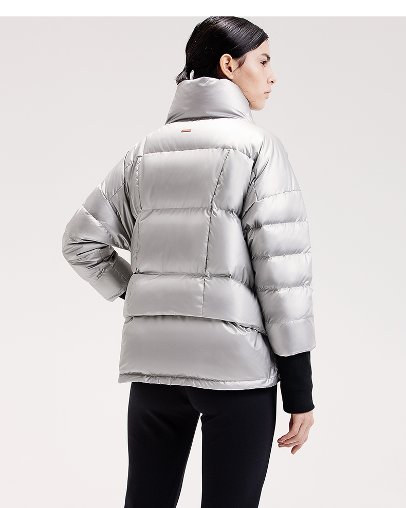 DESCENTE Disante COMFORT phiên bản rời Áo khoác nữ ngắn xuống D8432YDJ33 - Thể thao xuống áo khoác 260