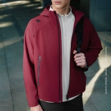 Серия DSCENTE TRAINING, мужская бархатная куртка из водоотталкивающей ткани для комплексных тренировок, занятий спортом и фитнесом