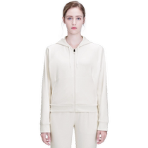 DESCENTE Desante womens casual top sweatshirt sweatshirt hooded zipper jacket