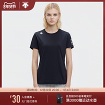 DESCENTE Disante TOUGH Fabric Lady Quick Dry Sleeve T-shirt