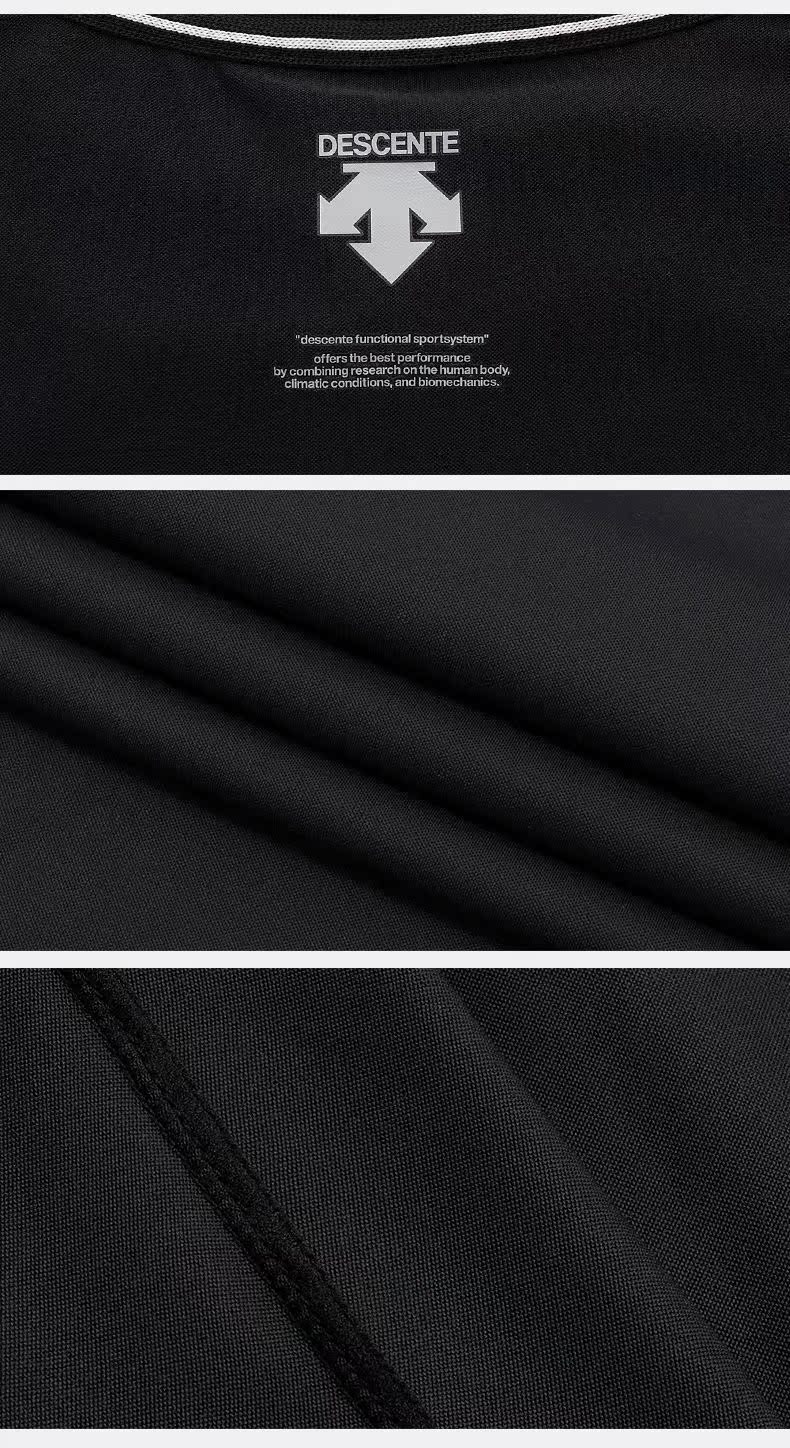 TUYỆT VỜI Disangte FIT FULAR FIT Được trang bị áo thun nam tay ngắn D7211ITS31 - Áo phông thể thao áo thun adidas nam cổ tròn