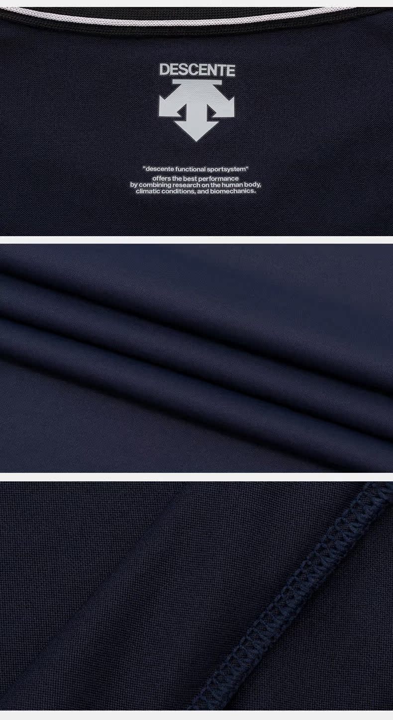 TUYỆT VỜI Disangte FIT FULAR FIT Được trang bị áo thun nam tay ngắn D7211ITS31 - Áo phông thể thao áo thun adidas nam cổ tròn