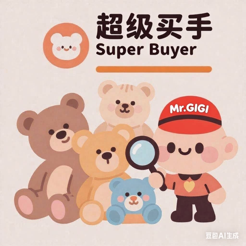 毛绒玩具超级精品店的LOGO