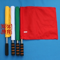 Starting flag track and field competition signal flag traffic command flag fun sports meeting referee flag warning flag