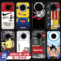 Huawei mate30pro mobile phone shell boomer 5G version limited edition ultra-thin silicone mate30 shell male frosted anti-fall personality mete mens full bag Huawei mata Phantom protective sleeve