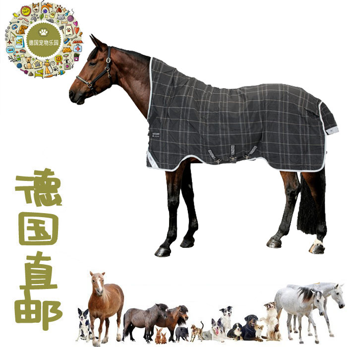 German direct mail upscale Classic Gprint Horse coat Raincoat waterproof super strong and durable antibacterial antistatic reflective strips