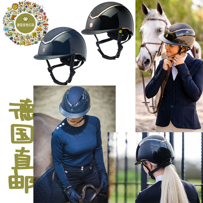 German Direct Mail Horse Riding Equestrian Upmarket New Technology Strengthens Safety Helmet Shockproof Anti-Bumps Super Light Breathable Cool-Taobao