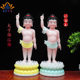 Baby Buddha home worship ornaments white marble