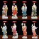 Lu Dongbin Zhang Guolao He Xiangu 16-inch white marble