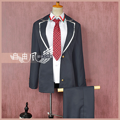 【自由風】彩虹社劍持刀也Cos服:校服男裝遊戲動漫,你心動了嗎?