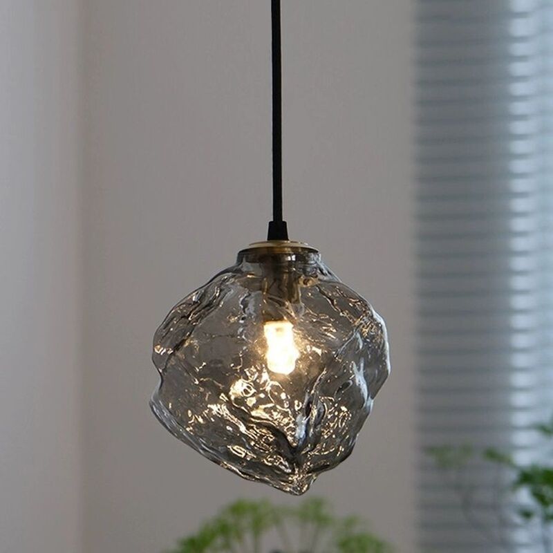 Minimalist Art Ice Cube Restaurant Chandelier, Trendy Creative Pendant Light, Foyer Simple Lava Bar Counter Bedroom Bedside Lamp Minimalist Art Ice Cube Restaurant Chandelier, Trendy Creative Pendant Light, Foyer Simple Lava Bar Counter Bedroom Bedside Lamp