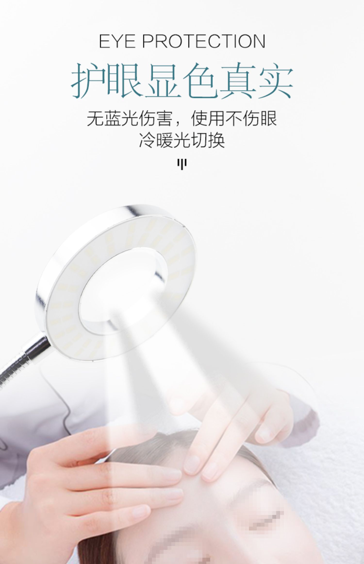 Hình xăm bán vĩnh viễn đặc biệt đèn bàn Giao diện USB di động gấp led nhỏ đèn bàn làm đẹp thẩm mỹ viện nghệ thuật làm đẹp lông mi công cụ - Các công cụ làm đẹp khác cọ kẻ mắt