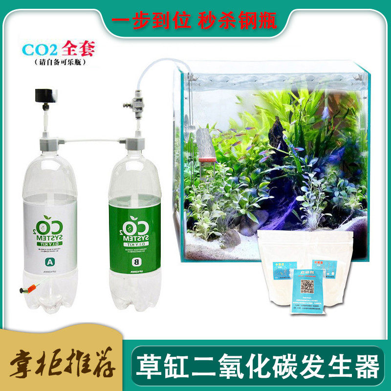 Carbon dioxide generator co2 carbon dioxide water straw cylinder special homemade DIY suit winning steel bottle without worries