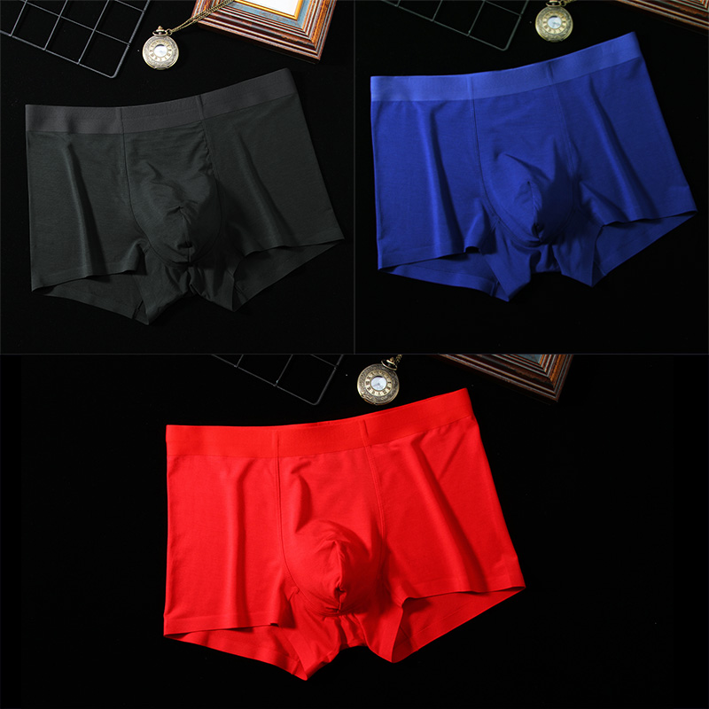 Quần Mordale Untamed Mens Panties Mens Flat kháng khuẩn Breathable Summer Ice Shorts Trưởng Panties Mens Four Corners.