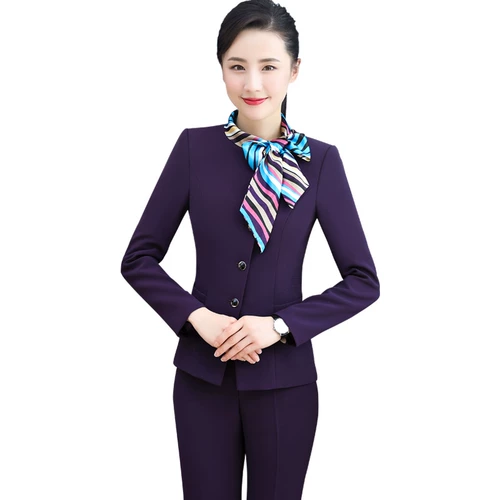 Профессиональные женские костюмы осенние и зимние, стойка регистрации отеля, столовая, горячий горшок, техник ресторана, рабочая одежда для официанта, рабочая одежда для бизнес-зала