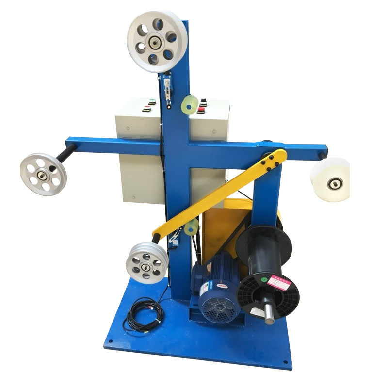 Qihong copper wire winding machine Flat winding machine automatic meter - cross - wheel active wire winding machine