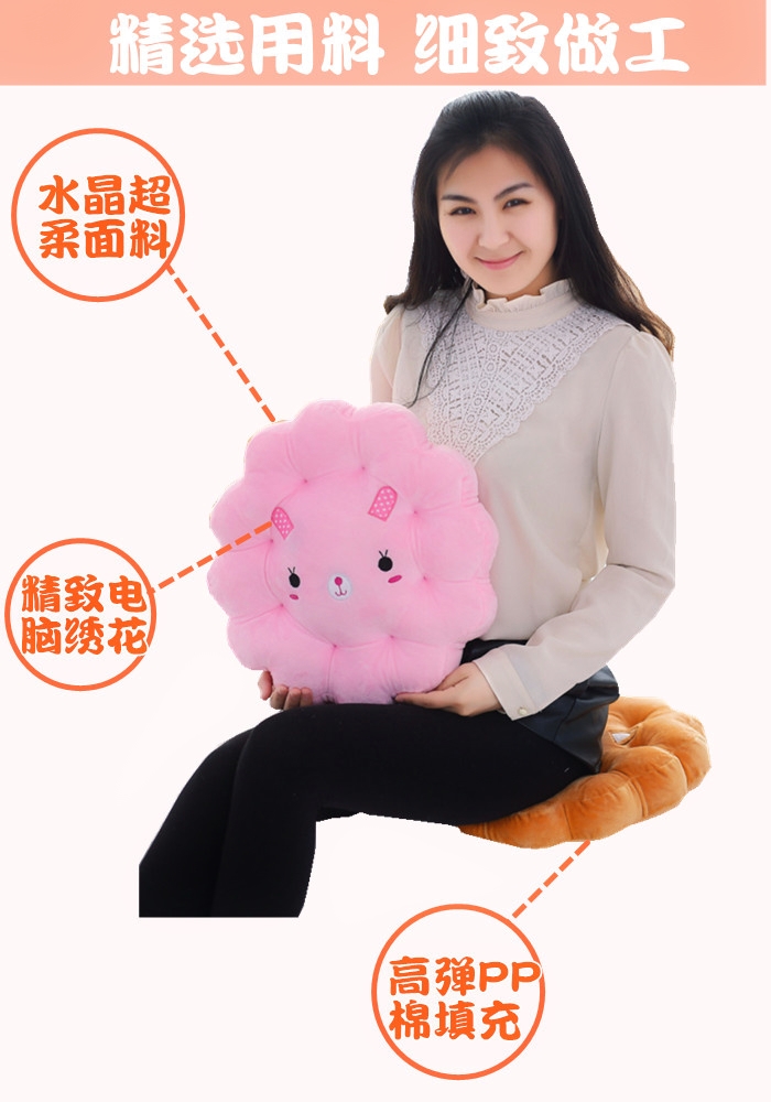 ins tâm mềm đệm tuổi teen nữ sinh của ins đáng yêu vườn hoa phòng ngủ thảm đệm ghế đệm - Ghế đệm / đệm Sofa thảm trải ghế