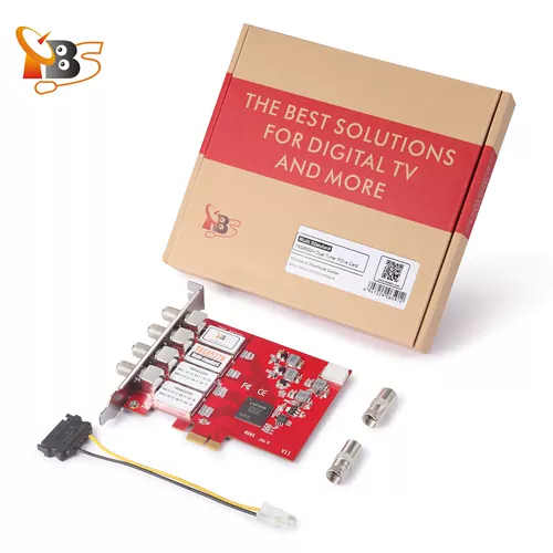 TBS6522H Multi-Standard Quad (2SAT+ 2T и CABLE) TUNE LET PCI-E