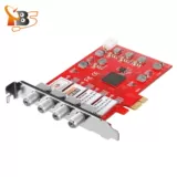 TBS6904SE 4-канальный частотный вход, приемная карта PCIE, тюнер, тюнер VCM CCM