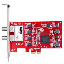 TBS6814 ISDB-T 4-head input PCI-E radio and television reception card Brazil Japan Radio and Television