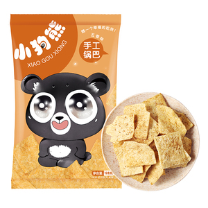 【爆款返场】小狗熊襄阳锅巴128g*4包