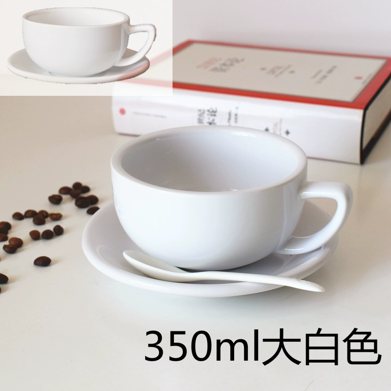 Bán nóng 350ml Cốc lớn Latte Cup Cup Cup Cappuccino Cạnh tranh Cup cà phê Cup Cup Cup Latte Cup - Cà phê