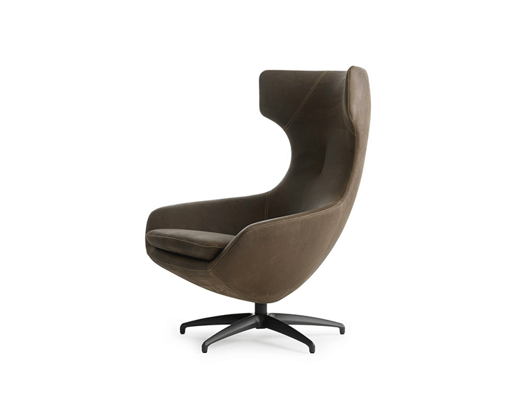 Design.M thiết kế sáng tạo đồ nội thất ghế bành caruzzo / mô hình phòng căn hộ nhỏ ghế sofa ghế băng gỗ