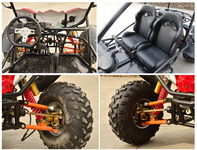 Bốn bánh ổ đĩa đôi karting người lớn bốn bánh off-road ATV xăng leo núi xe máy tất cả các địa hình trôi xe