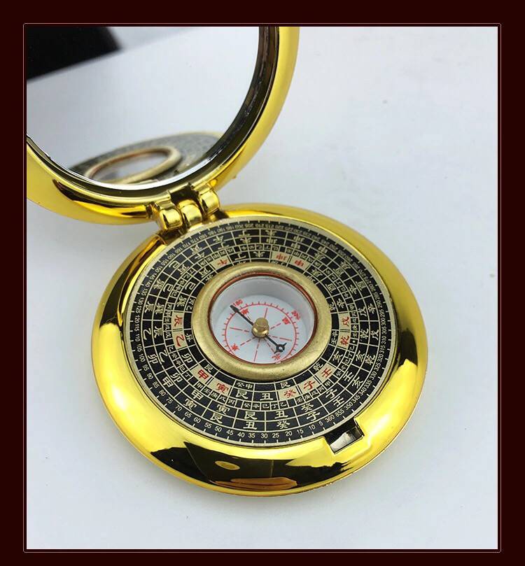Taoist Supplies Pocket Small Compass Feng Shui Supplies Road Supplies Mr. Yin and Feng Mr. Feng Shui Mr. Supplies