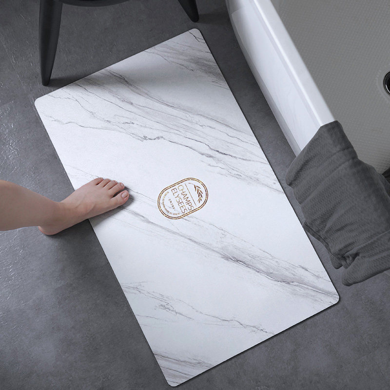 Makeup Room Absorbent Ground Mat Toilet Doorway Quick Dry Foot Mat Bathroom Non-slip Doormat for door Home Bathroom Mat