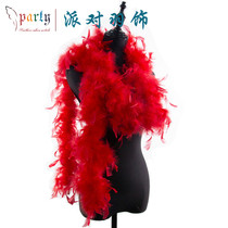 Childrens feather strips DIY handmade feather strips wedding decoration tops flower bag decoration down strips venue layout