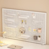 Desktop vertical hole plate storage rack without punching ornament display rack Study desk organization storage dormitory partition