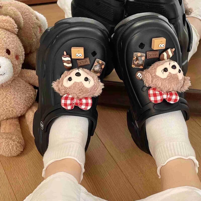 Crocs Shoe Accessories Shirley Rose Shoe Charms DIY Parts Cross Shoe Buckle Detachable Cartoon Premium