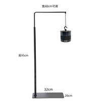 Fish tank chandelier hanging lamp round tank special ancient fish farming LED full spectrum indoor plant fill light for algae explosion