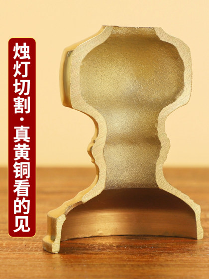 纯黄铜电子蜡烛灯神台专用灯财神爷招财灯具长明烛台家用供佛台灯