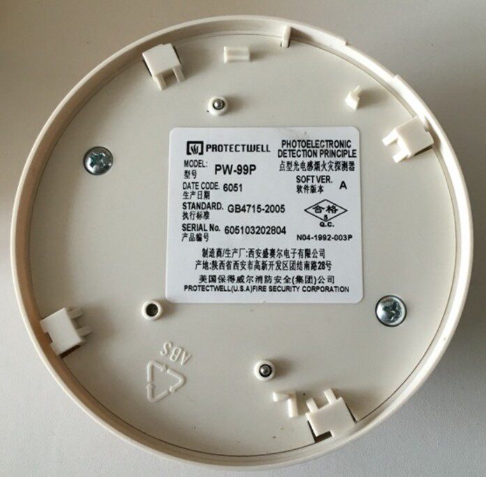 Protectwell smoke detector PW-99P smoke detector