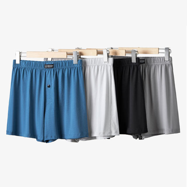 Effortless! 5A antibacterial and deodorizing! Men's loose H version water-soft Tencel cotton Arrow pants shorts E273