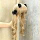Sweet Girl Wig with Long Curly Hair, Lolita Style, Cute and Natural, Jk Bangs, Big Wavy Long Curly Hair, Full Head Wig